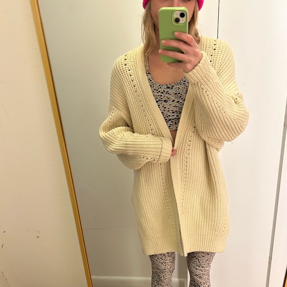 Free People Oversized Knit Sweater - Picture 3 of 8
